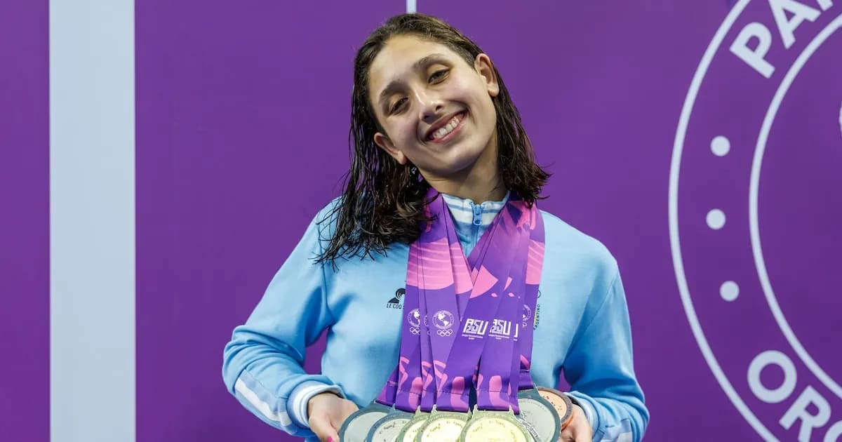 Agostina Hein brilla en Mónaco: oro en 400m combinados con amplia ventaja