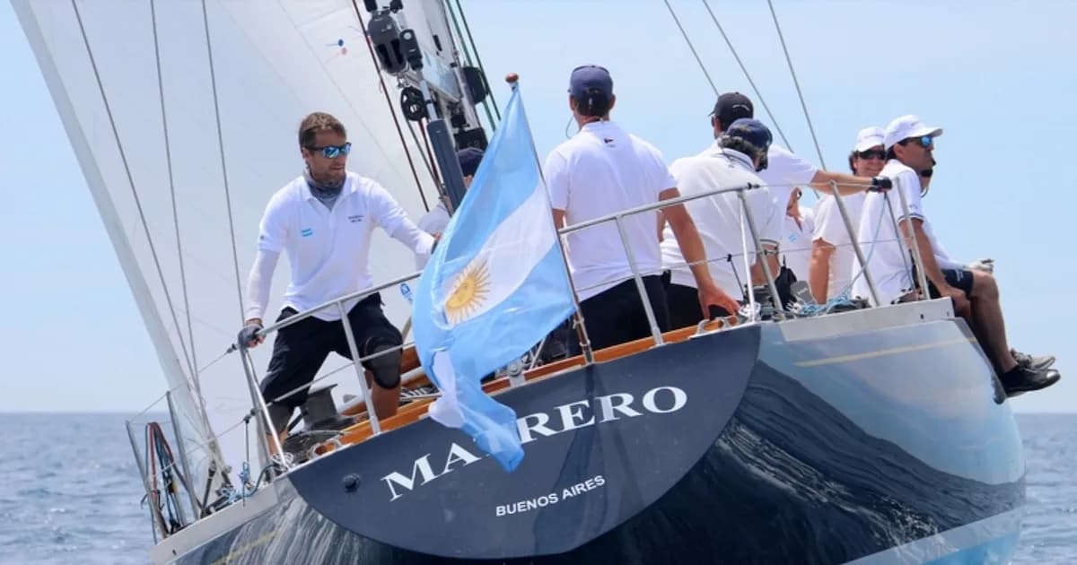 El velero argentino Matrero brilla en San Remo y se consagra campeón
