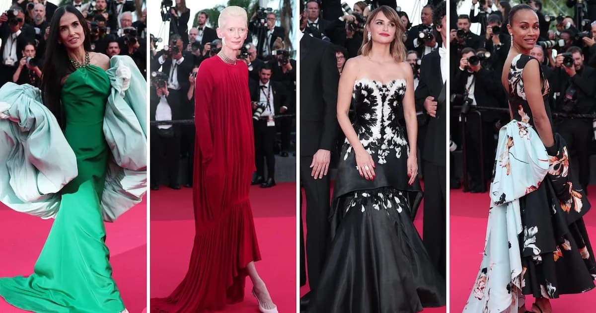 Demi Moore y Penélope Cruz brillan en la clausura del Festival de Cannes 2026