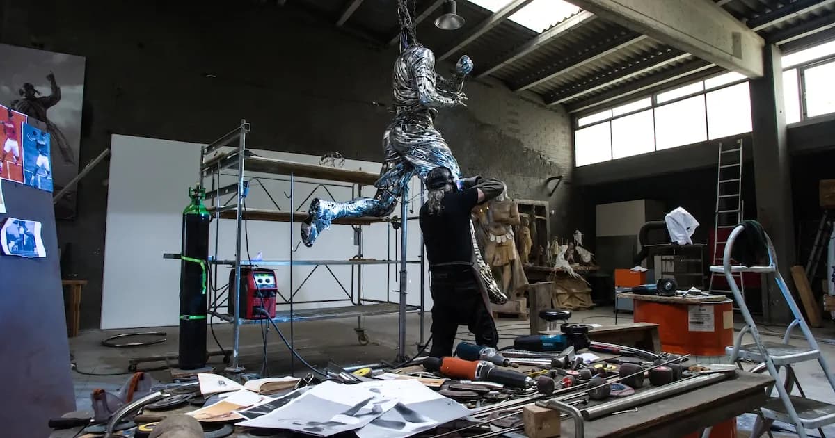 La escultura homenaje a Nadal en Roland Garros: Un proceso artístico único