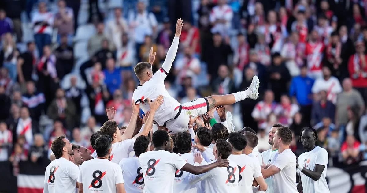 El Rayo Vallecano celebrará la final de la Conference League con pantallas gigantes en su estadio