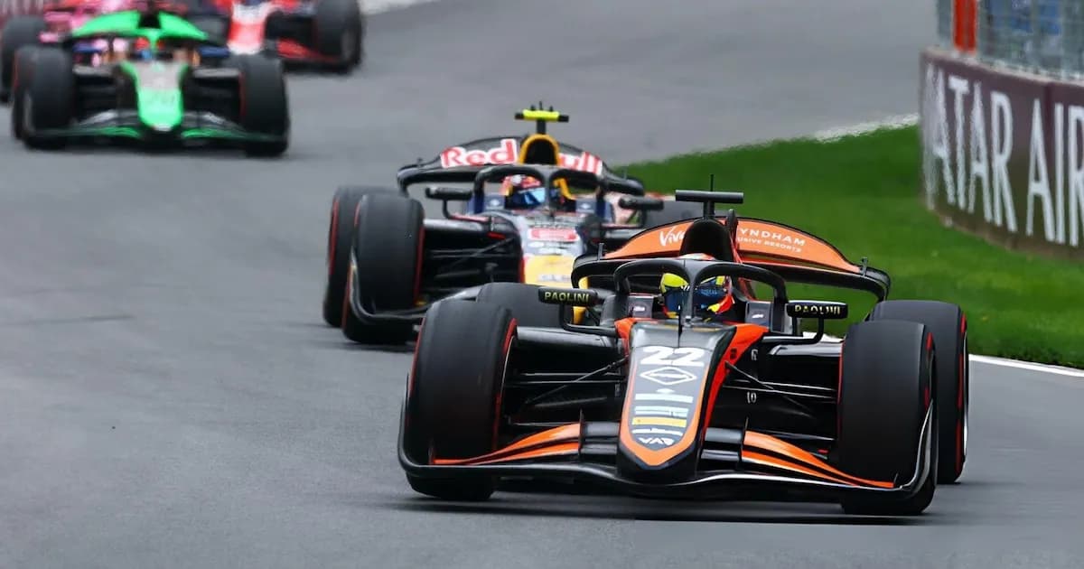 Nicolás Varrone brilla en Canadá: suma puntos y logra el récord de vuelta en Fórmula 2