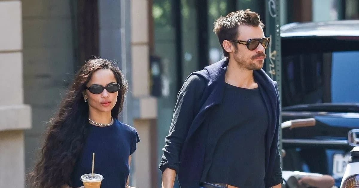 Zoë Kravitz y Harry Styles se preparan para una boda íntima en invierno