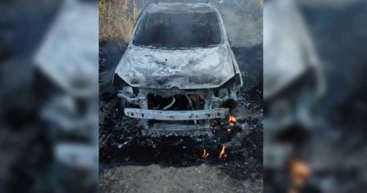 Violento asalto a taxista en Santa Fe: le robaron el auto y lo incendiaron