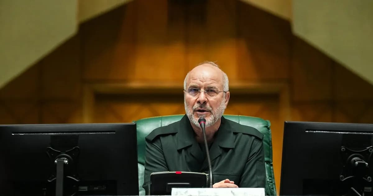 Mohamad Baqer Qalibaf renueva su mandato como presidente del Parlamento iraní