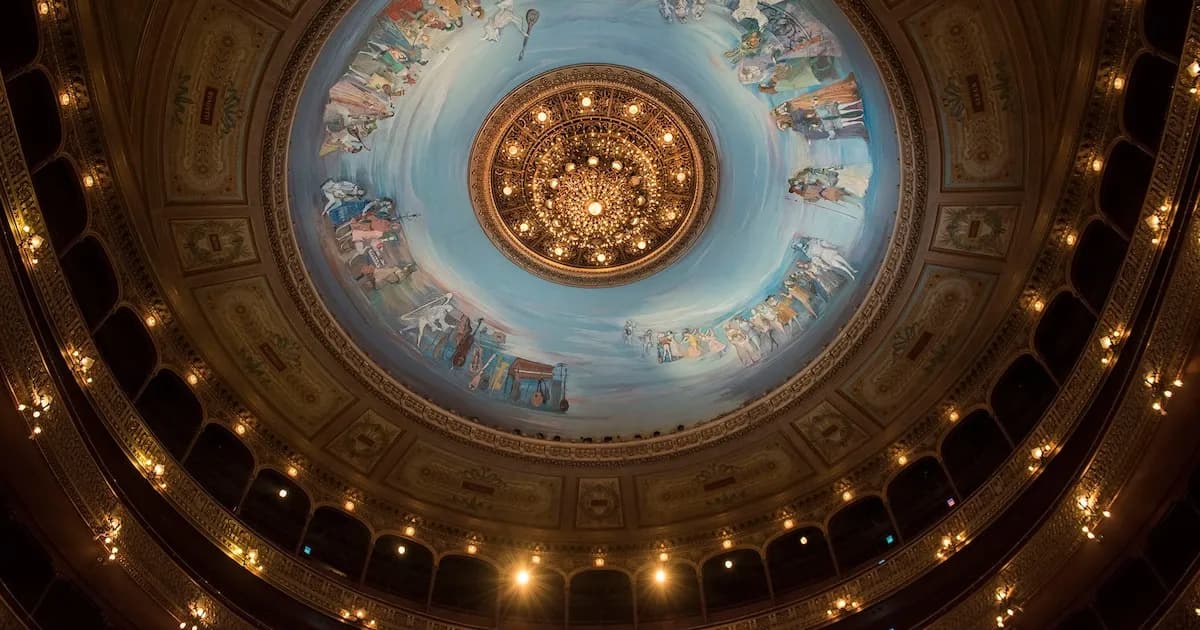 La cúpula de Raúl Soldi: 60 años de historia en el Teatro Colón