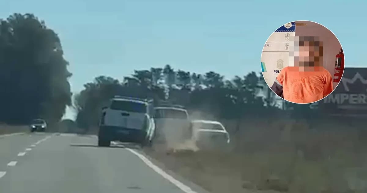 Detenido tras feroz persecución: planeaba atacar a su expareja con bombas molotov