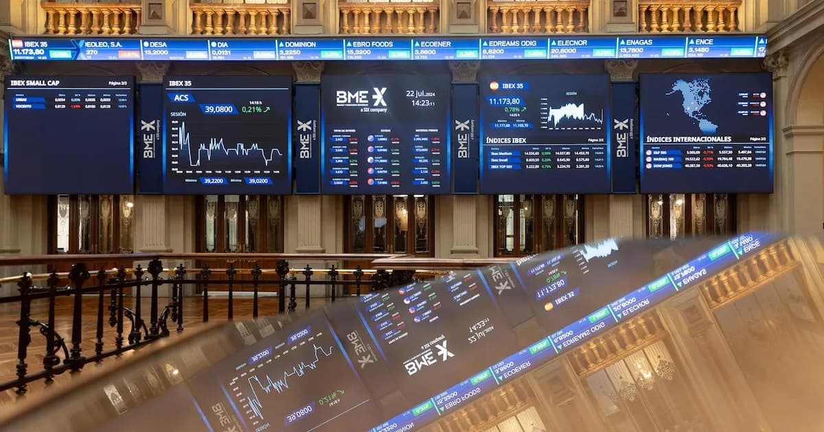 El Ibex 35 cae ante el aumento del petróleo y tensiones en Oriente Medio