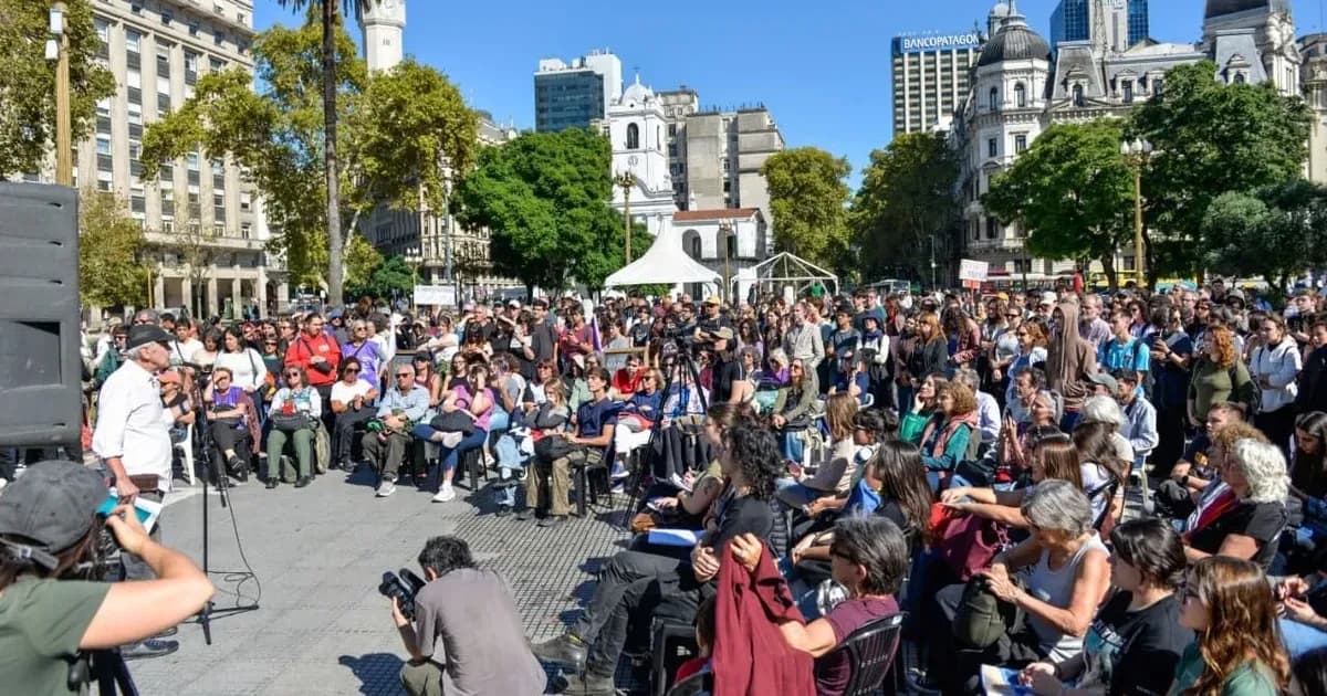 Protestas universitarias en Buenos Aires exigen cumplimiento de la Ley de Financiamiento