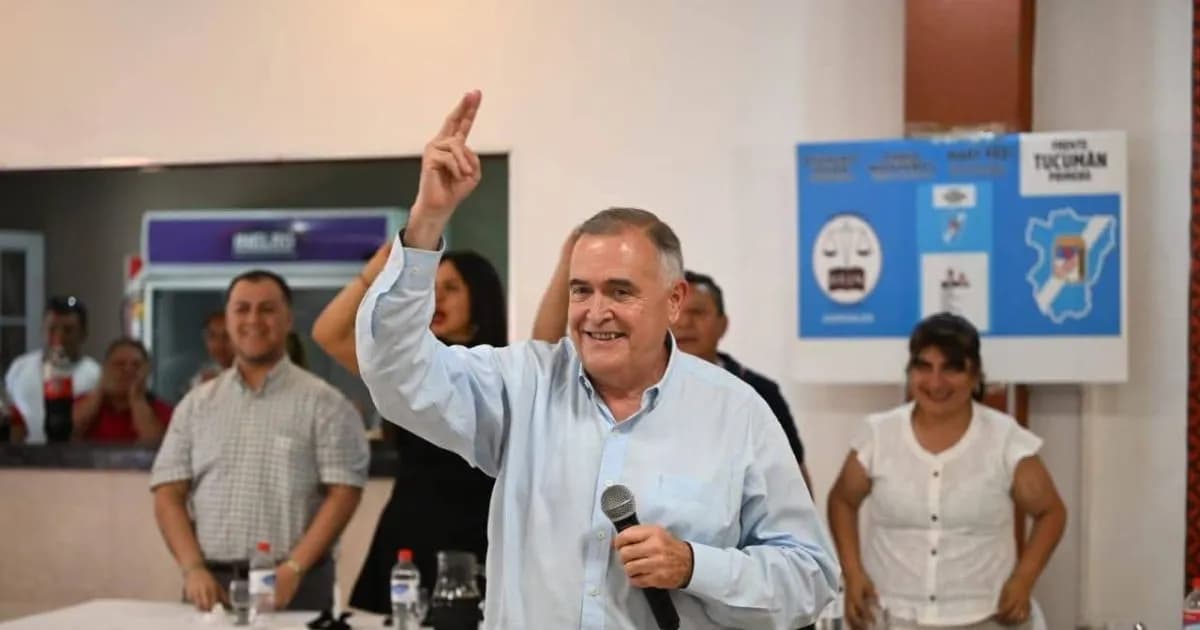 Jaldo critica a Milei por mapa que omite Tucumán y Malvinas