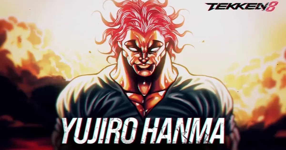 Yujiro Hanma se une a Tekken 8 como nuevo personaje DLC
