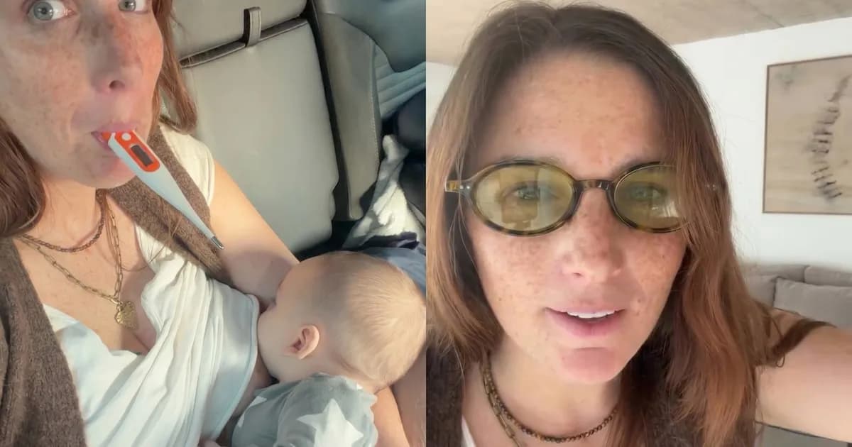 Juana Repetto defiende su crianza tras llevar a su hijo al médico con fiebre