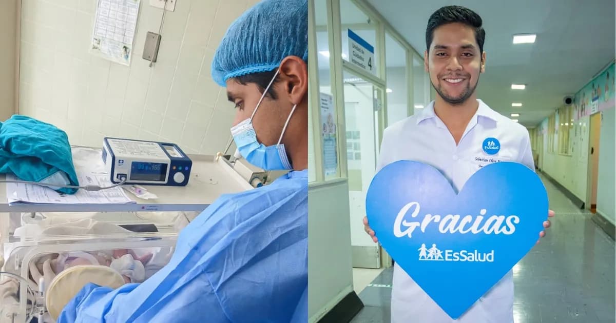 Un médico vuelve al lugar que le salvó la vida: la historia de Sebastián Oliva Marín
