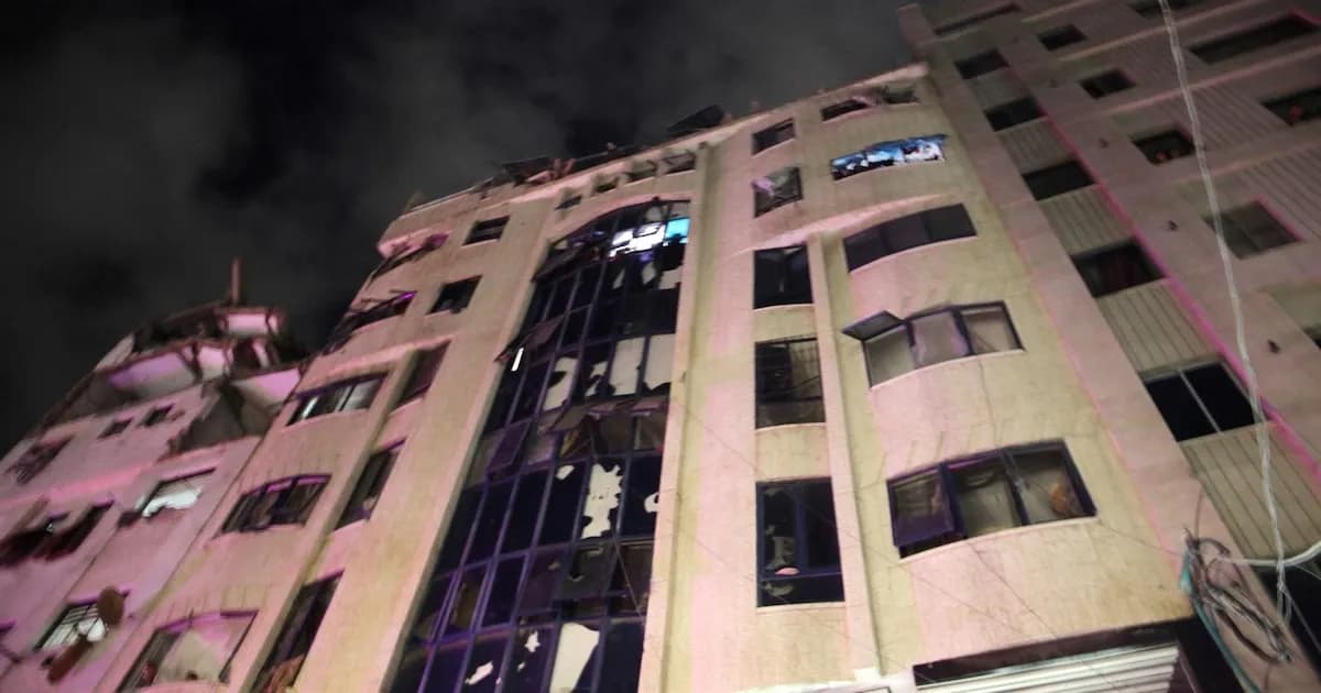 Ataque en Gaza: Cuatro muertos y 15 heridos en bombardeo israelí dirigido a líderes de Hamás
