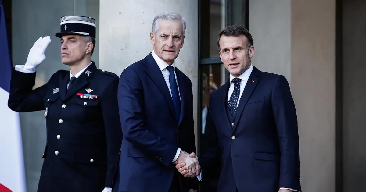 Francia y Noruega consolidan su alianza con nuevo acuerdo de defensa nuclear