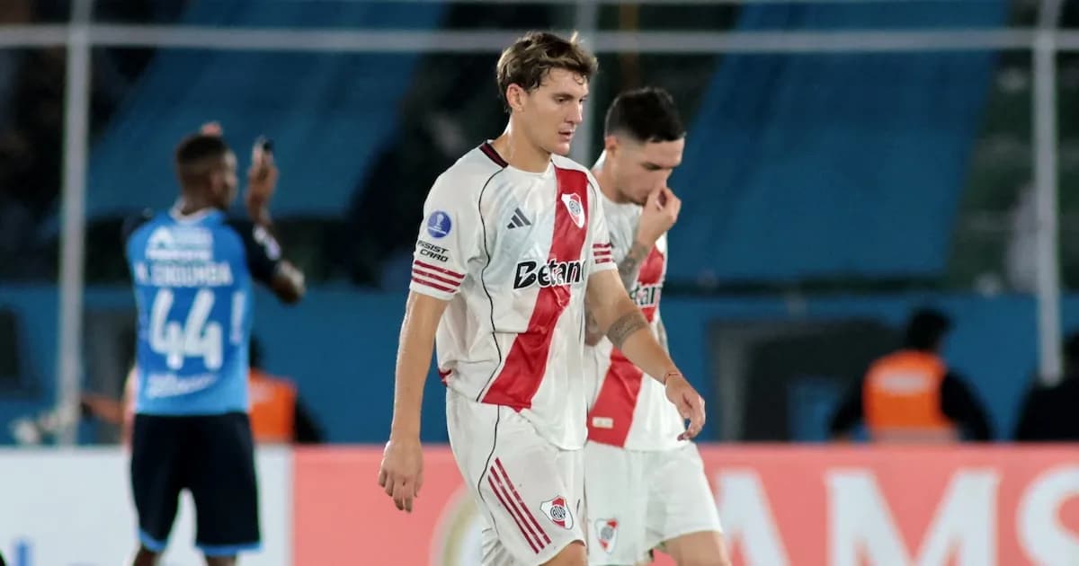 Facundo Colidio se pierde el último partido de River Plate antes del Mundial por lesión