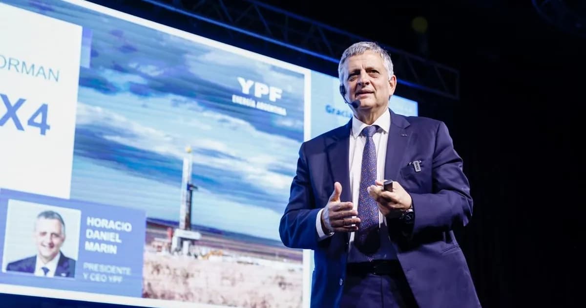 Marín de YPF: Los consumidores deben colaborar con la empresa ante el contexto global
