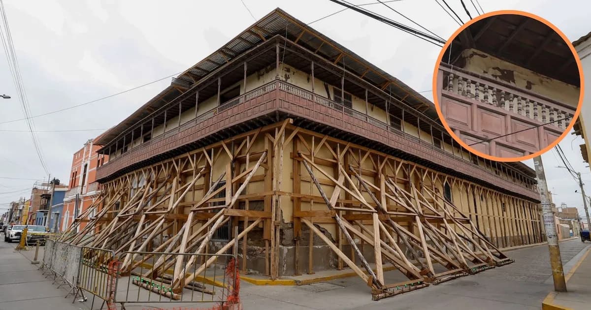 Avanza la restauración de la Casa Montjoy: un ícono histórico de Lambayeque en la mira