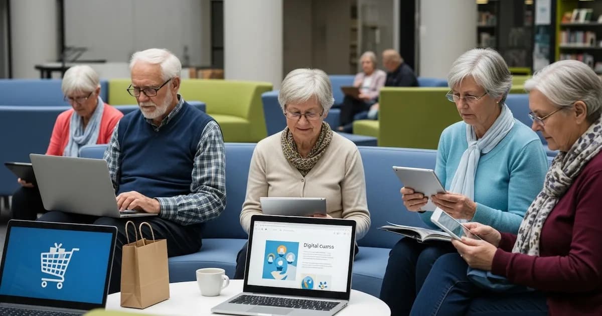 El impacto de los seniors en la economía digital europea: un cambio de paradigma