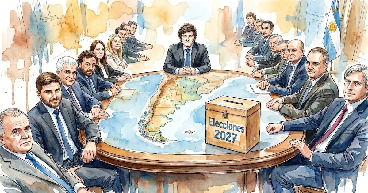 Governadores buscan un 'súper domingo' para desafiar al Gobierno en 2027