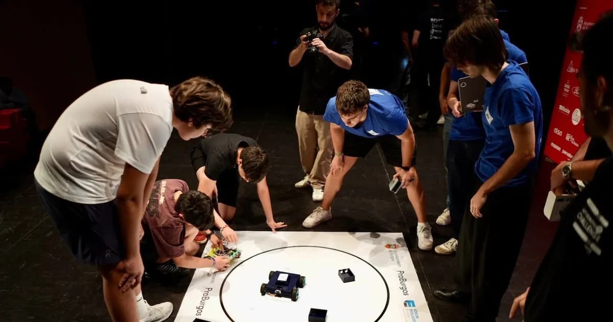 Gran Final del X ASTI Robotics Challenge: Celebrando el Talento Joven en Burgos