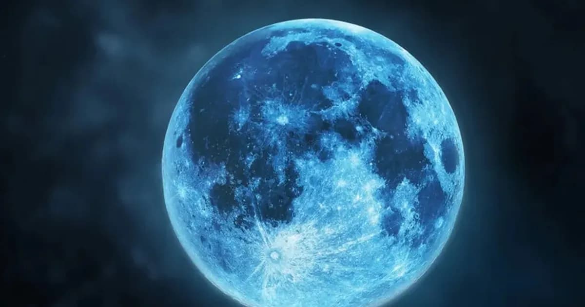 Espectacular conjunción de Luna Azul y microluna iluminará el cielo en mayo de 2026