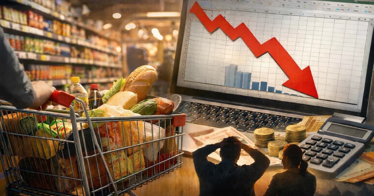 Informe alarmante: el poder adquisitivo se desplomó un 39,3% desde noviembre de 2023