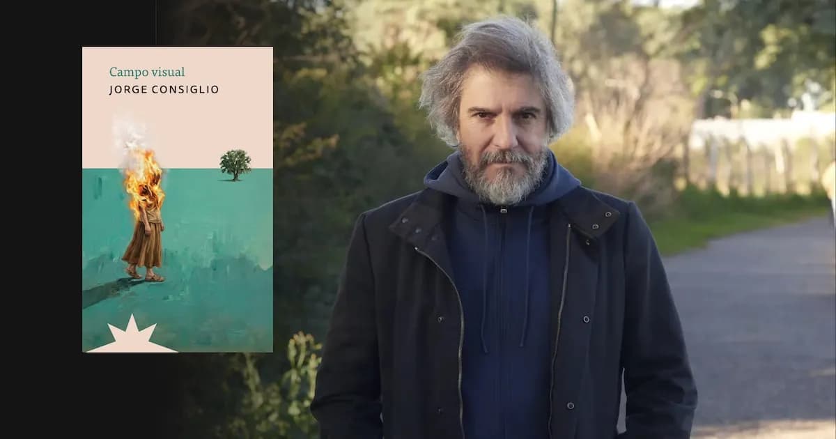 Jorge Consiglio presenta 'Campo visual', su nuevo libro de cuentos en Buenos Aires
