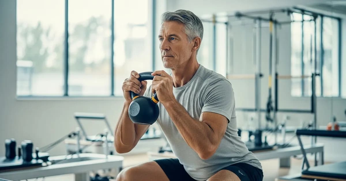 Entrenamiento de 30 minutos con pesas rusas: fuerza, cardio y resistencia en un solo circuito