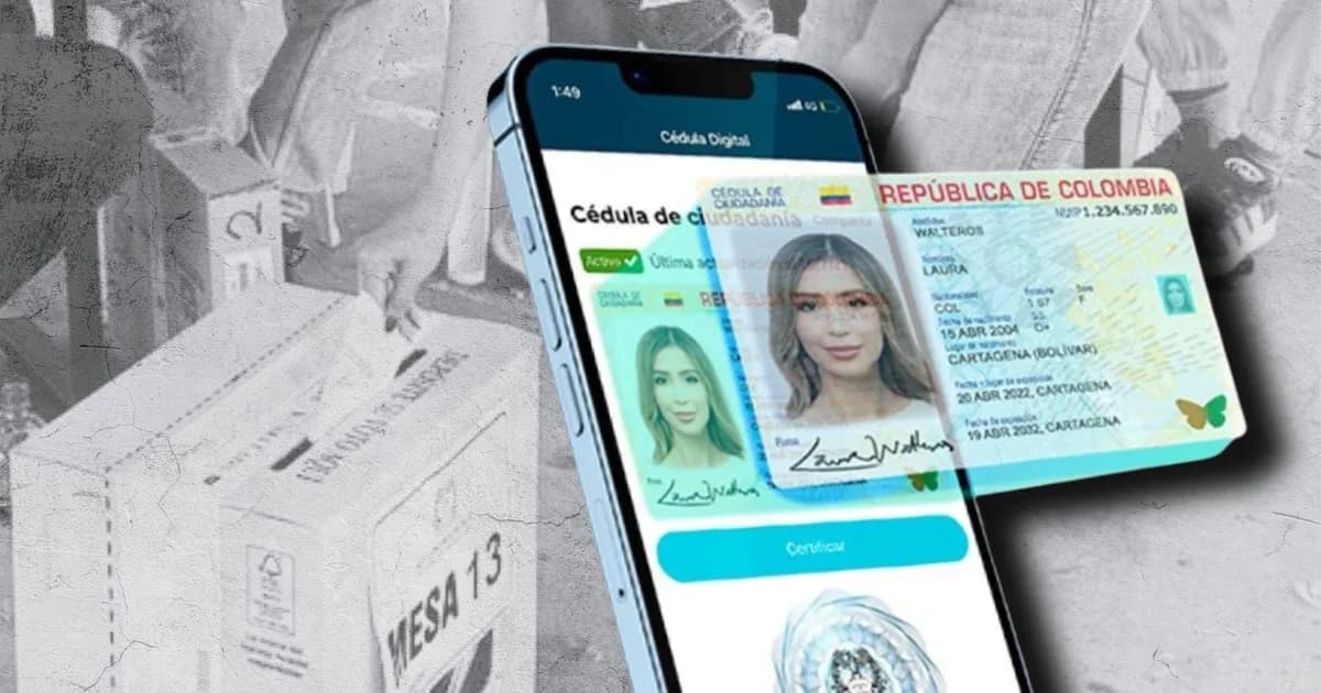 Teléfonos compatibles con la cédula digital para las elecciones de 2026 en Colombia
