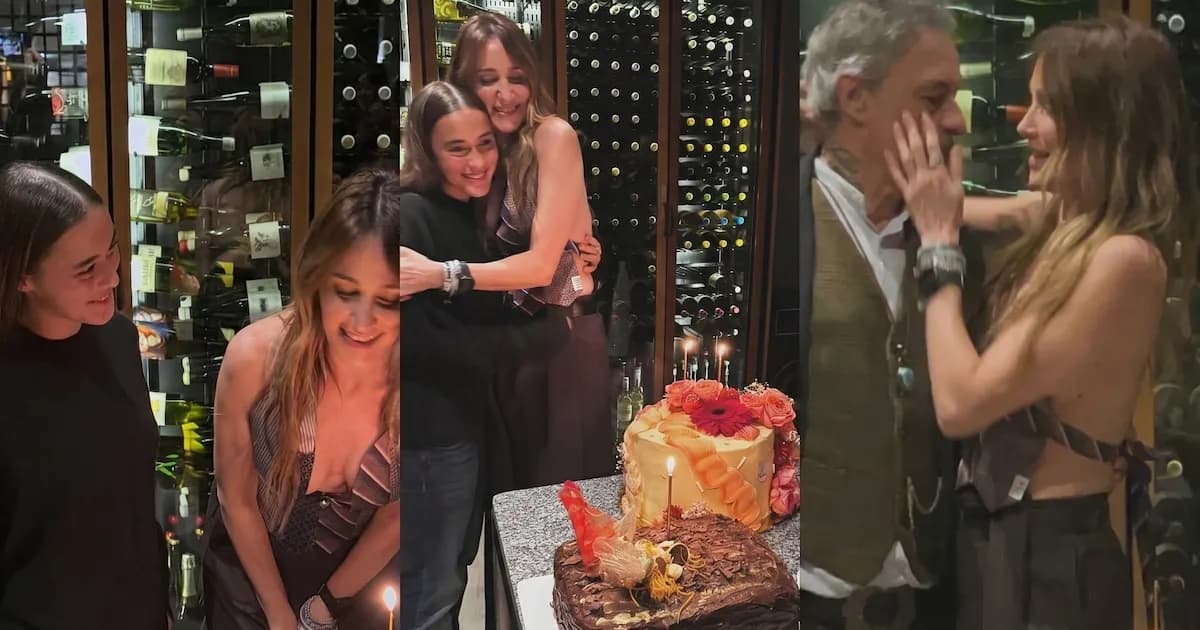 Verónica Lozano celebra sus 56 años rodeada de amor y alegría en una noche inolvidable