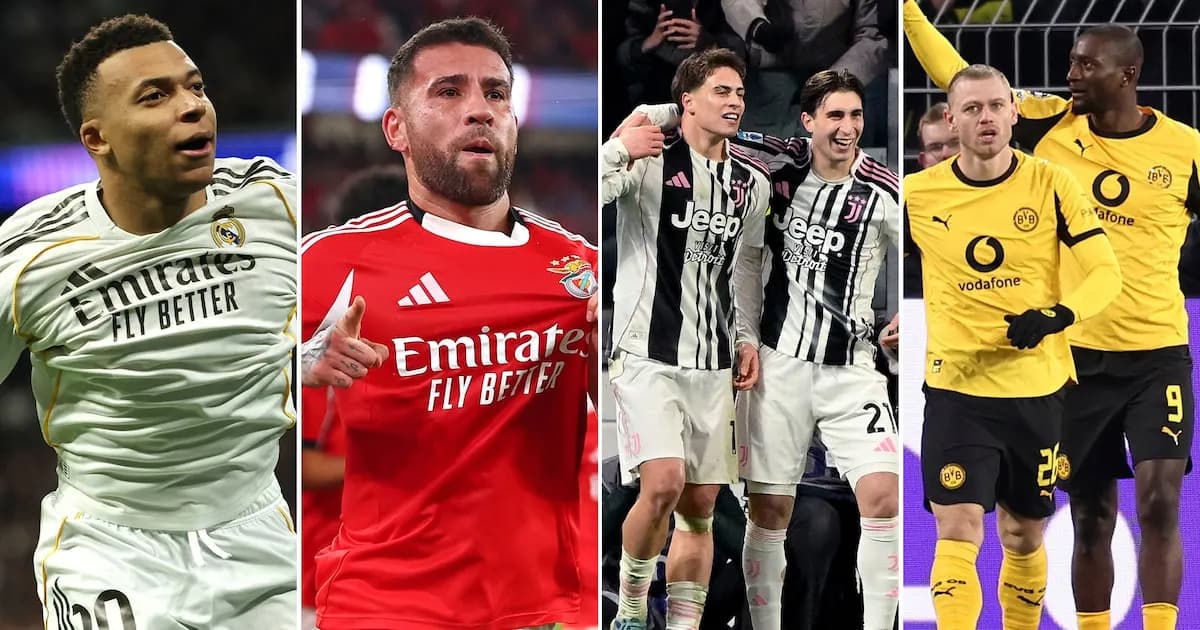 Playoffs de Champions: Últimos encuentros con Real Madrid-Benfica como el gran atractivo