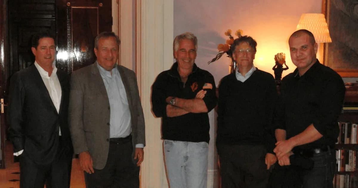 La Intrigante Relación de Jeffrey Epstein con Ejecutivos de Microsoft