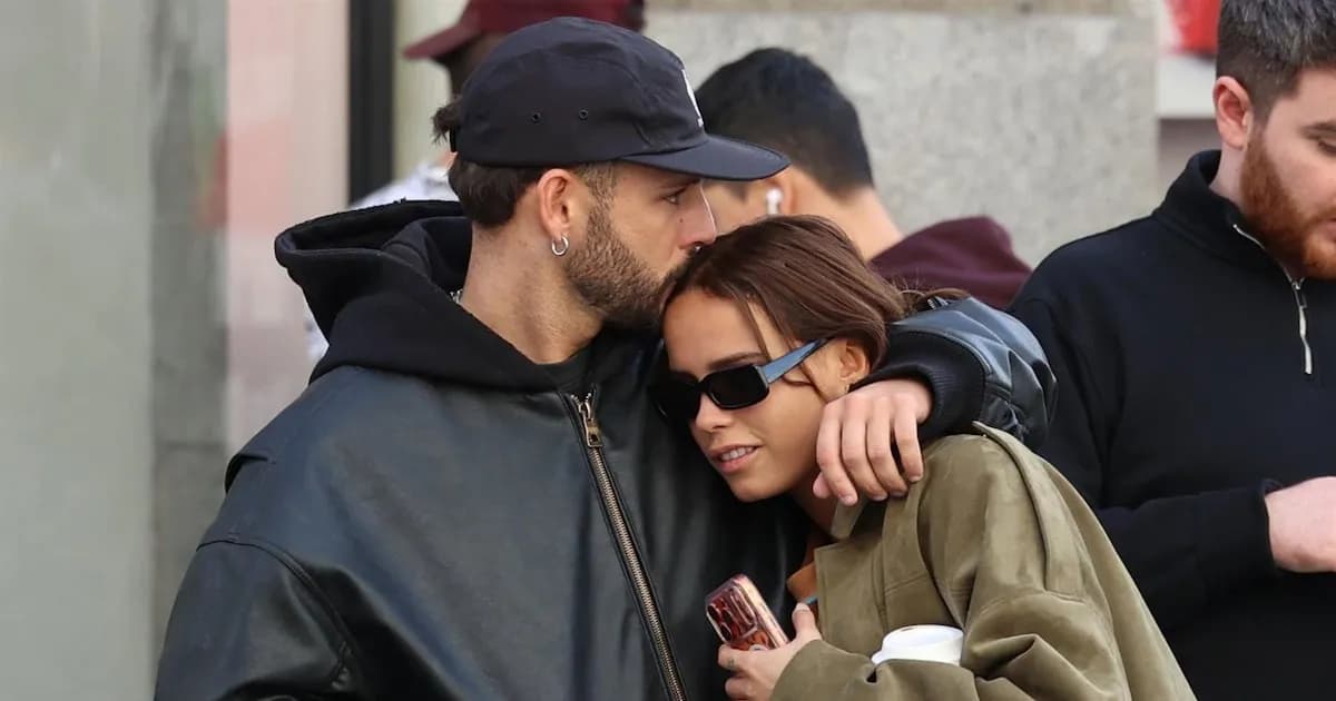 Gloria Camila y Álvaro García reavivan su amor en las calles de Madrid
