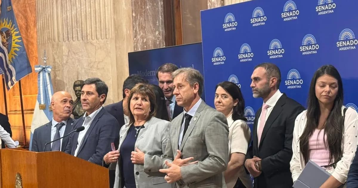 Bullrich busca recuperar el control en el Senado en reunión con aliados