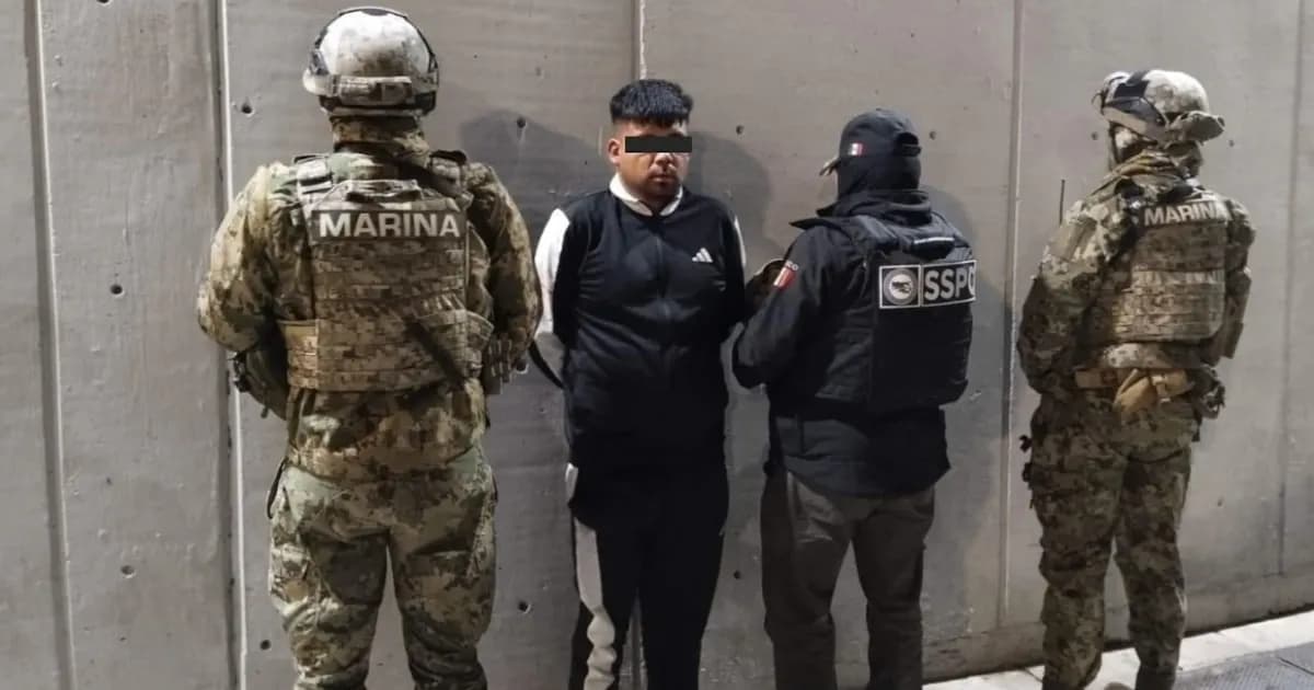 Capturan a “El Hacha”, líder del CJNG en Tlaxcala, con drogas y una granada