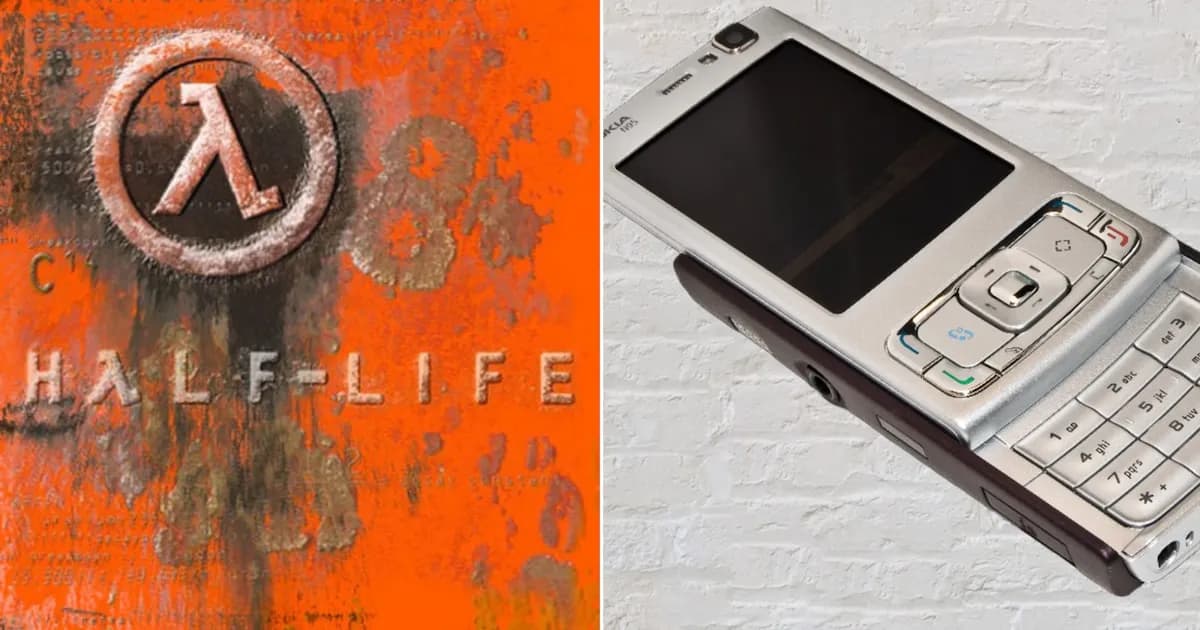 Un logro asombroso: Half-Life corre en un Nokia N95 de 2007 gracias a un desarrollador argentino