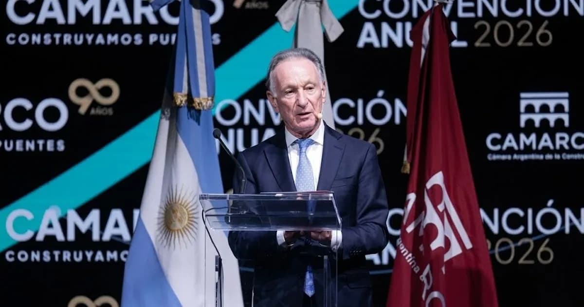 Crisis en la construcción: Weiss advierte sobre la falta de inversión necesaria en infraestructura