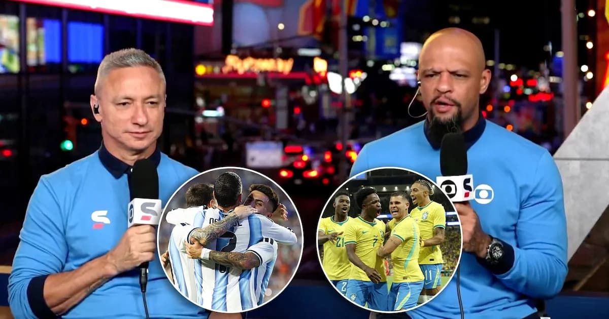 Felipe Melo: "Argentina no está a la altura de Brasil de cara al Mundial"