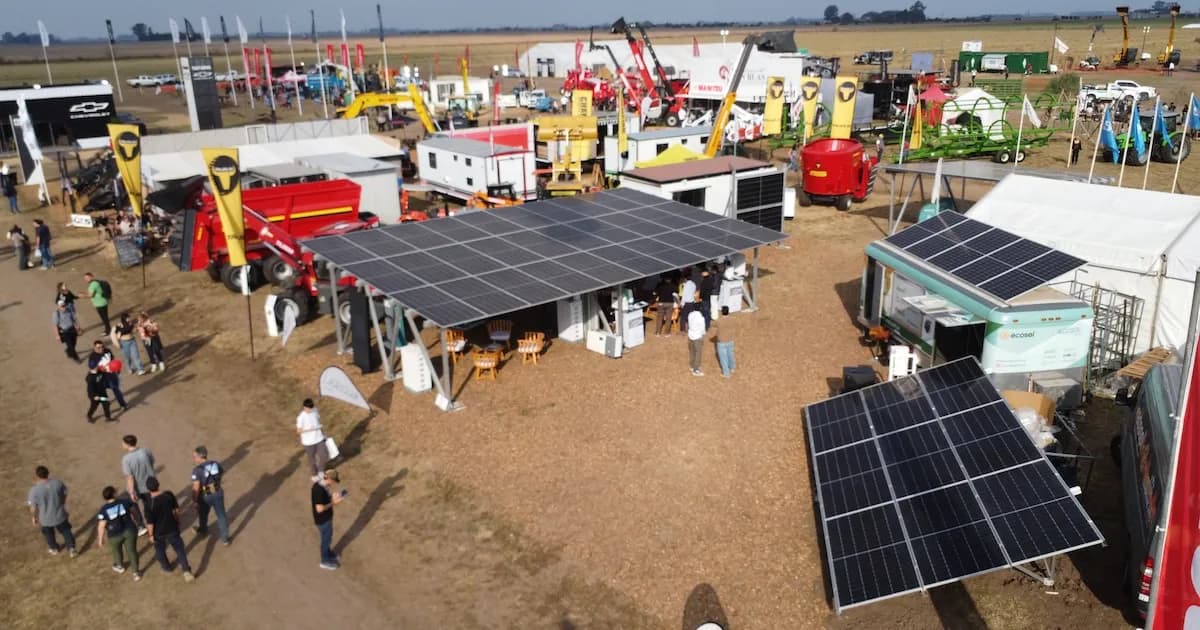 Energía solar brilla en Agroactiva 2026, la mayor muestra agroindustrial de Argentina