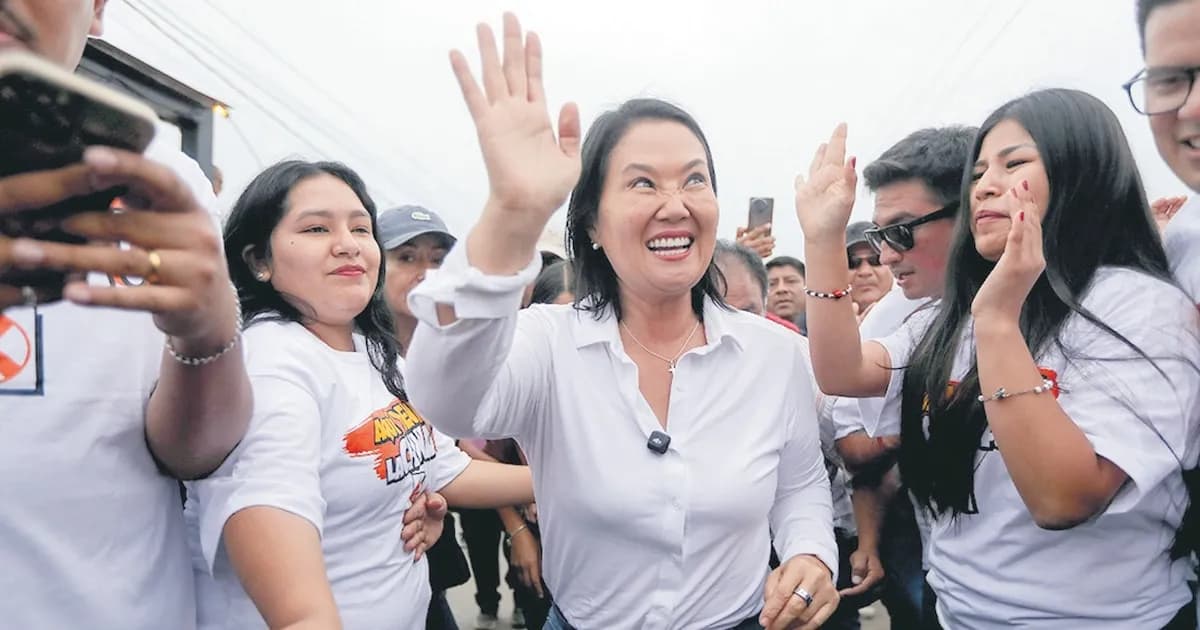 Keiko Fujimori gana la elección presidencial en Perú con un estrecho margen sobre Roberto Sánchez