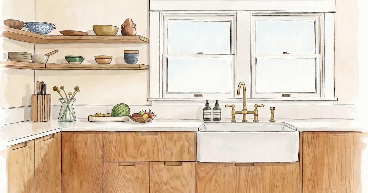 El Contrachapado Revitaliza el Diseño de Cocinas con Estilo y Sostenibilidad