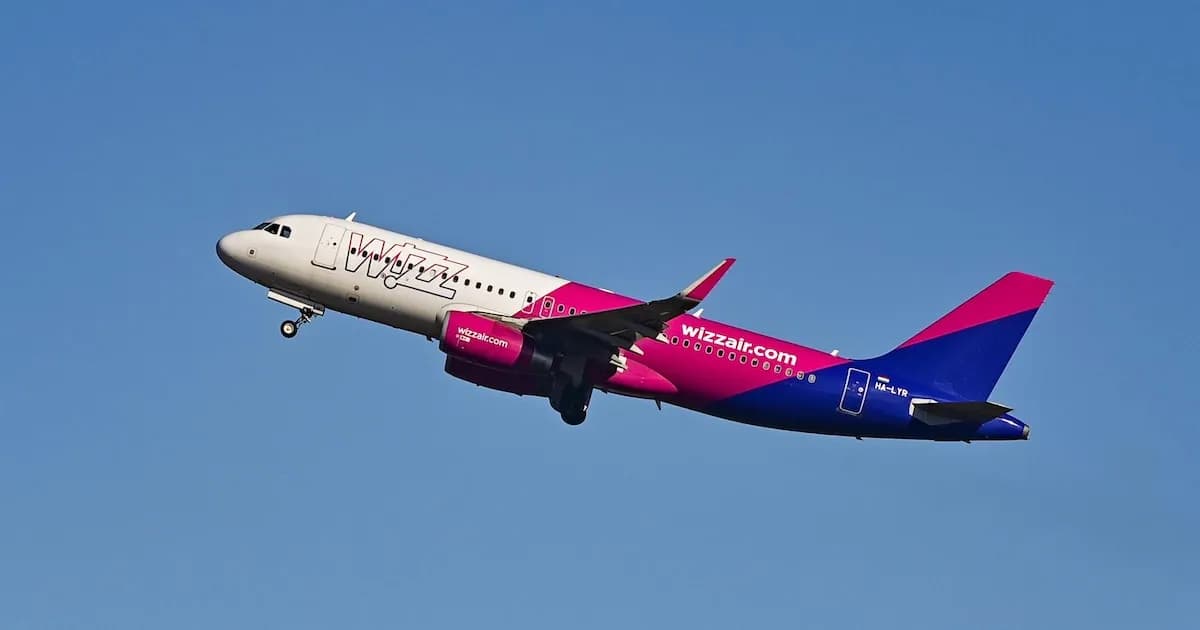 Wizz Air enfrenta una drástica caída en beneficios a pesar de récord de pasajeros