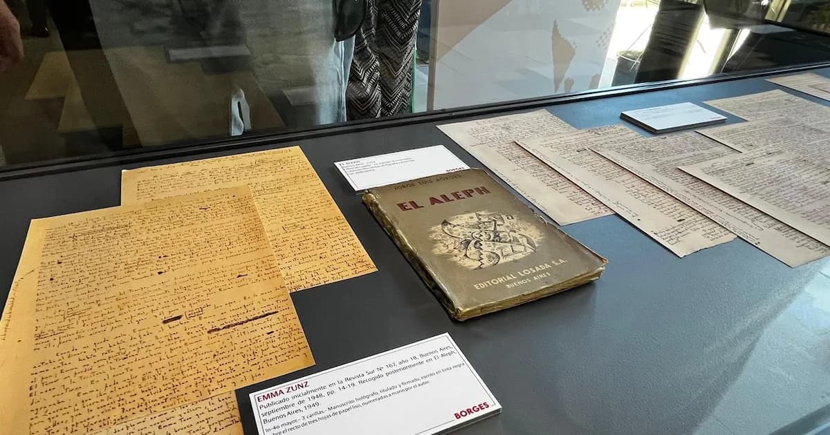 Madrid celebra la esencia íntima de Borges en una exposición única