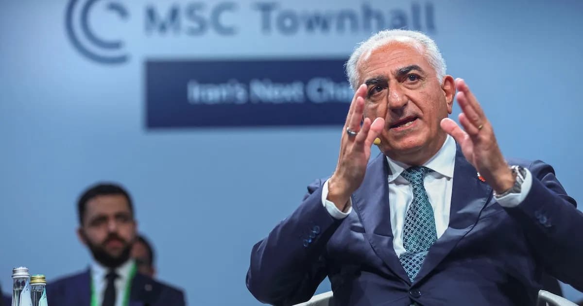 Reza Pahlavi prevé el colapso del régimen iraní en pocas semanas y defiende la unidad del país