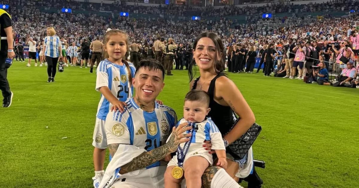 Valentina Cervantes y sus hijos rumbo a Kansas City para apoyar a Enzo Fernández en el Mundial 2026