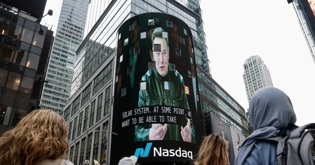 Elon Musk se convierte en el primer billonario de la historia tras el debut de SpaceX en Wall Street