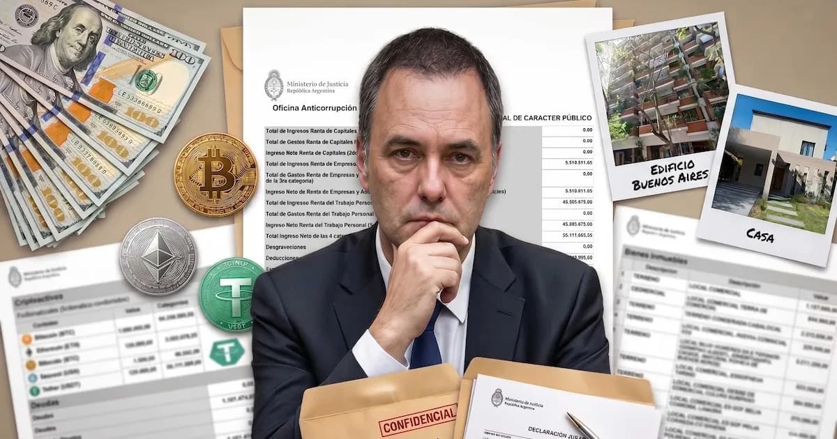 El escándalo de las declaraciones de Adorni: ¿cuánto ocultó el jefe de Gabinete?