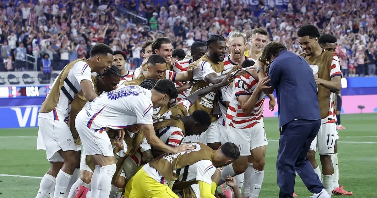 Trump celebra la victoria de EE. UU. ante Paraguay en el Mundial de Fútbol