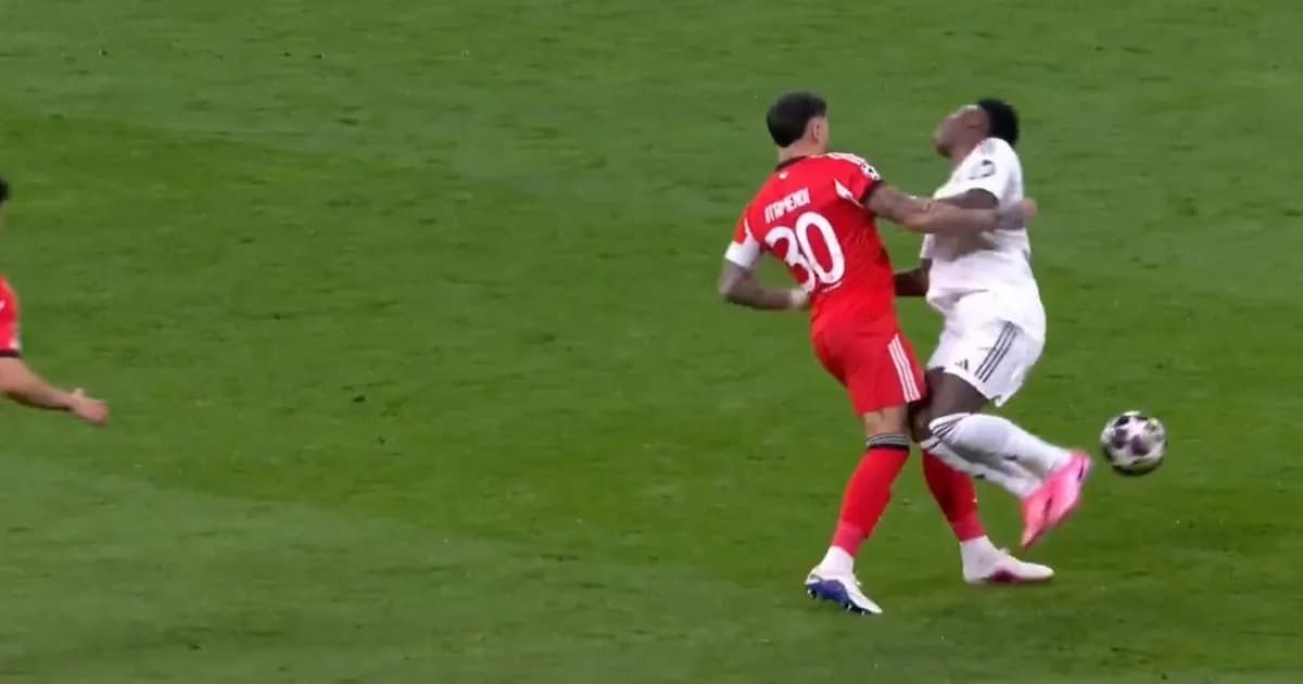 Otamendi y Vinícius: tensiones en la derrota del Benfica ante el Real Madrid